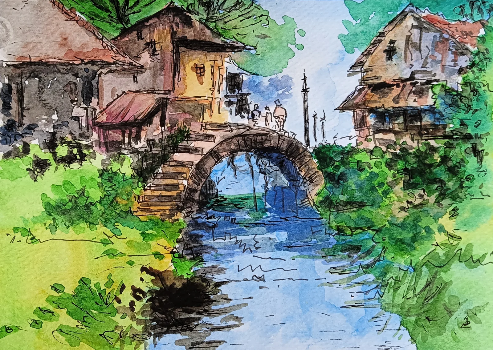 Bridge painting