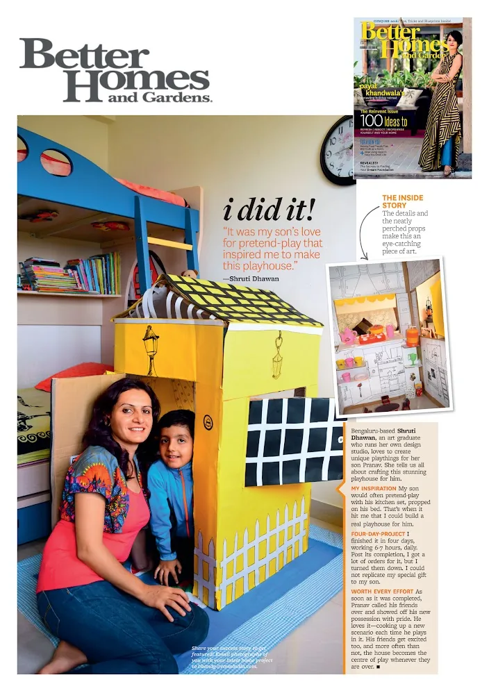 Better Homes and Gardens editorial design