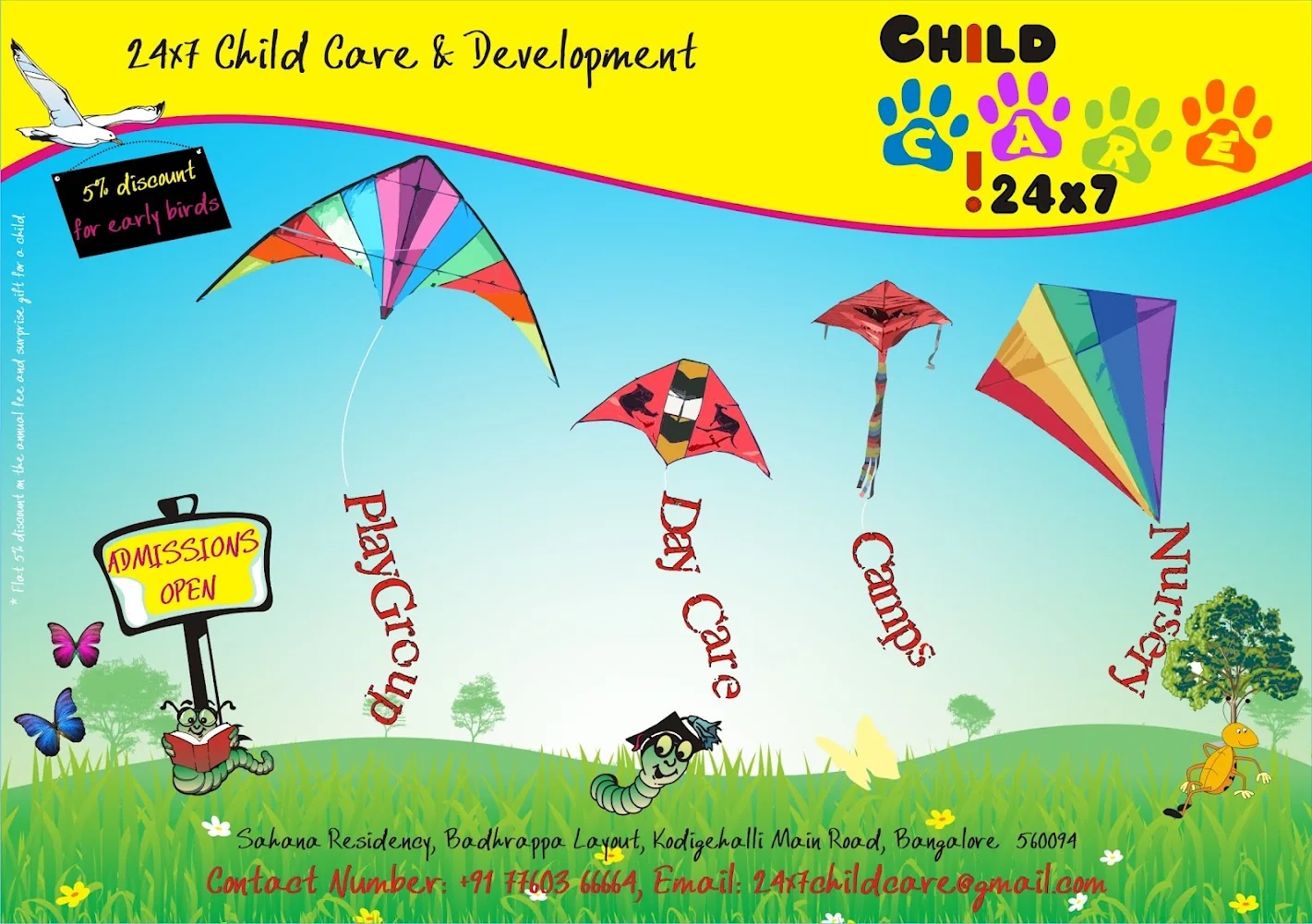 Child Care & Development — Flyer Front