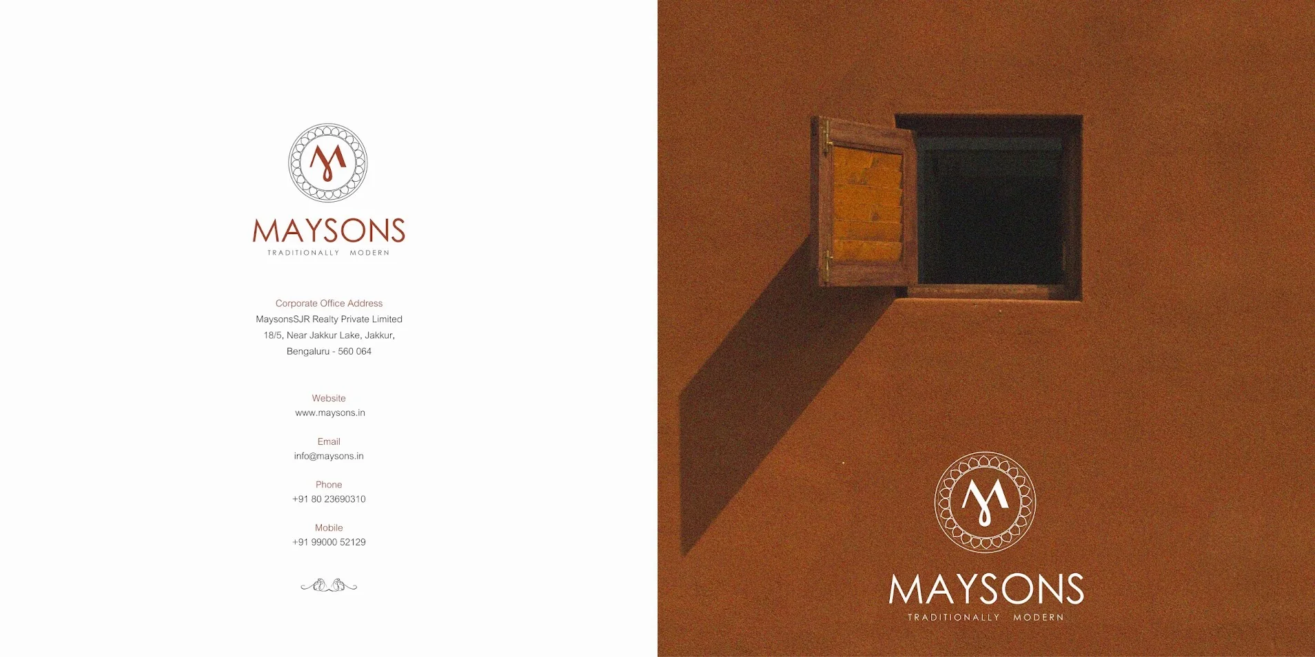 Maysons — Residential Brochure