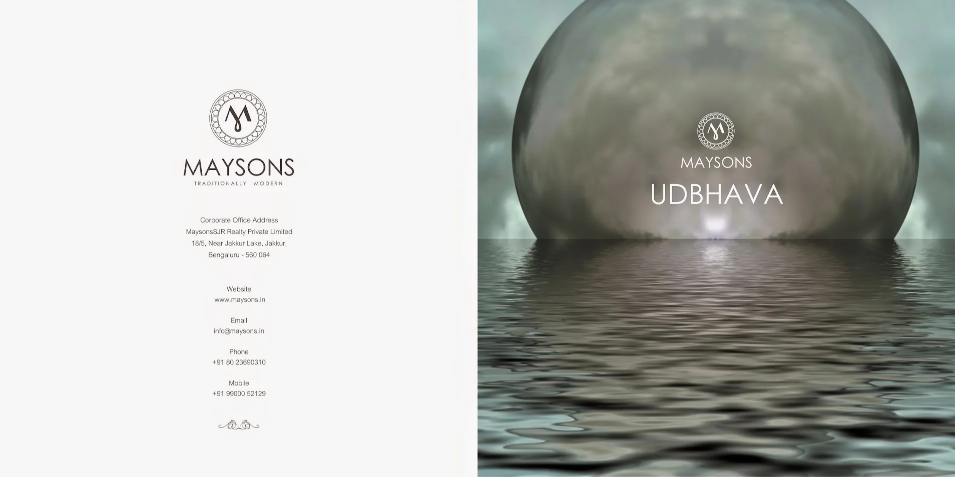 Maysons Udbhava — Property Brochure