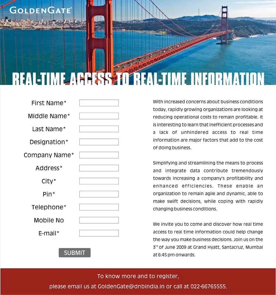 Golden Gate — Registration Brochure