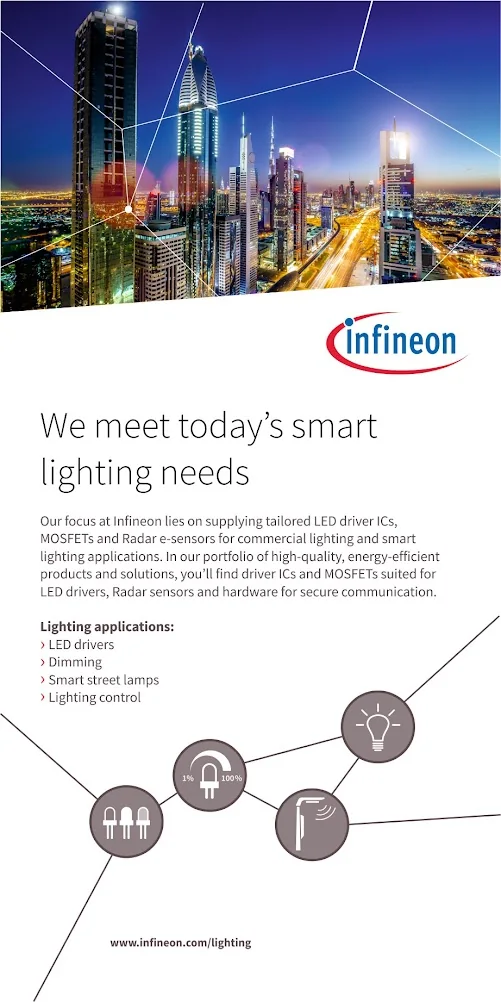 Infineon — Lighting Standee