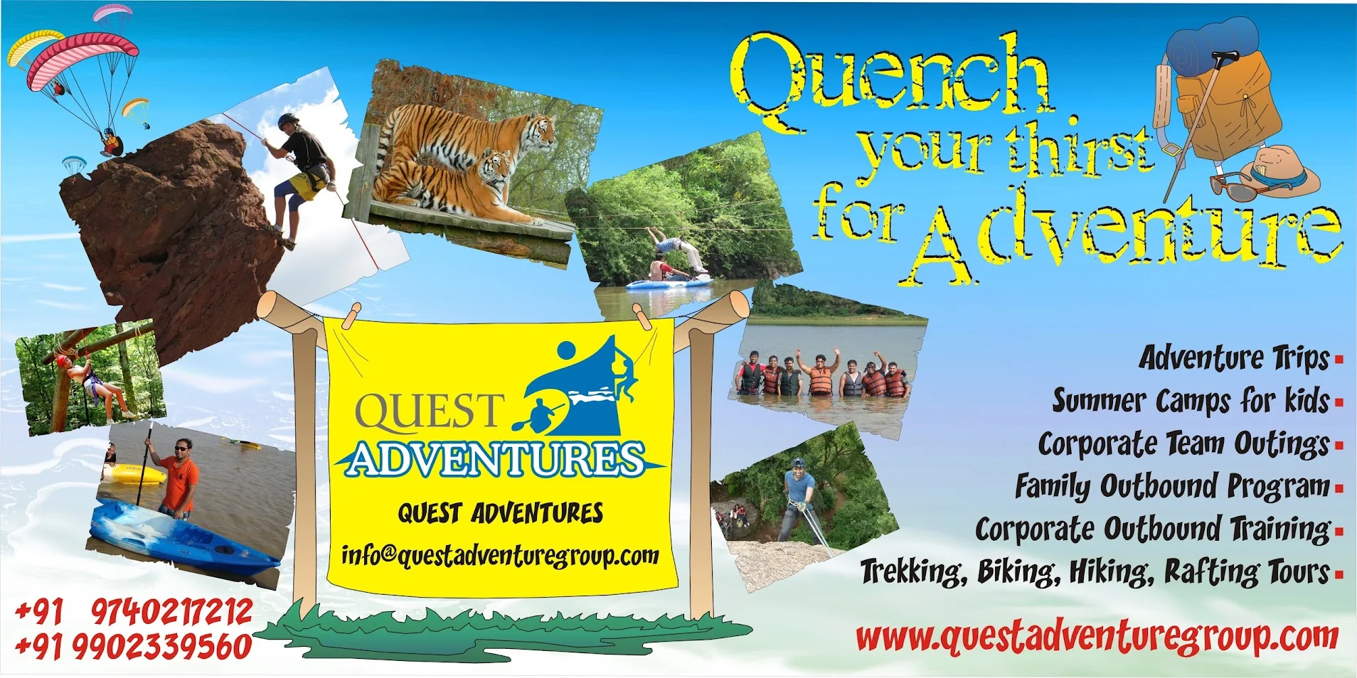 Quest Adventures — Campaign Banner I