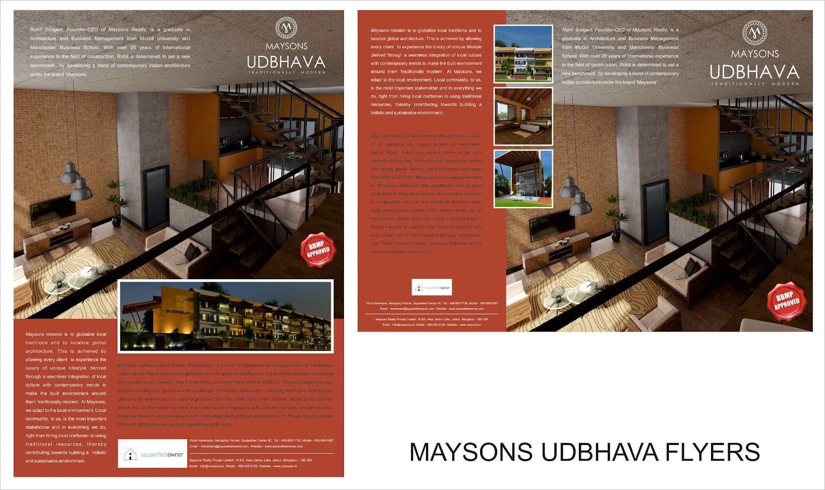 Maysons Udbhava — Property Flyers