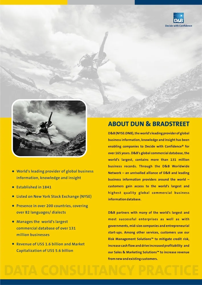 Data Consulting Practice — Brochure