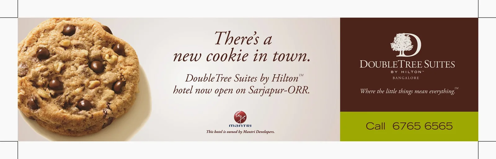 DoubleTree Suites by Hilton cookie campaign