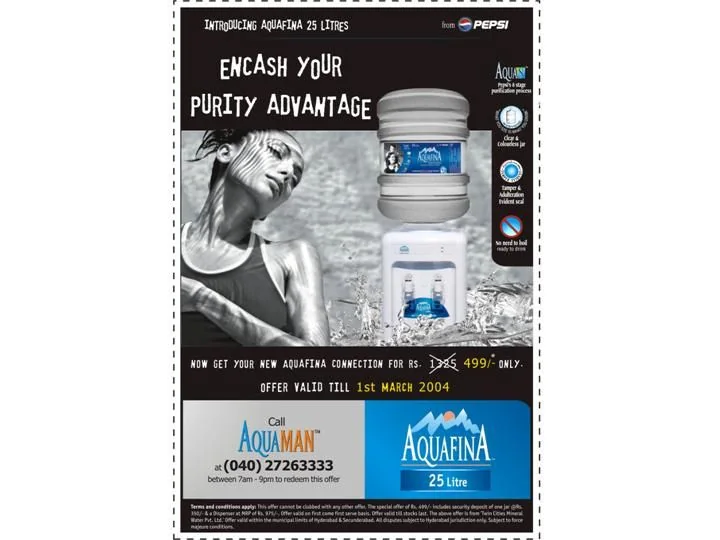 Pepsi — Aquafina Advertisement I