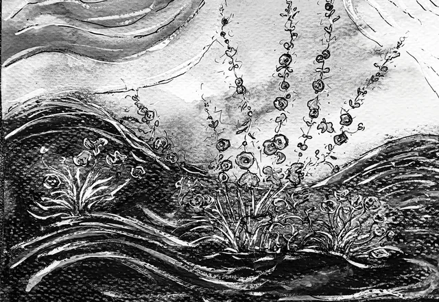 Fine art painting 186, abstract & mixed media
