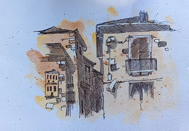 Fine art painting 192, architecture & places