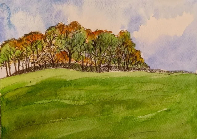 Fine art painting 195, landscapes & nature