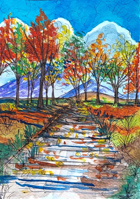 Fine art painting 203, landscapes & nature