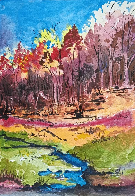 Fine art painting 208, landscapes & nature