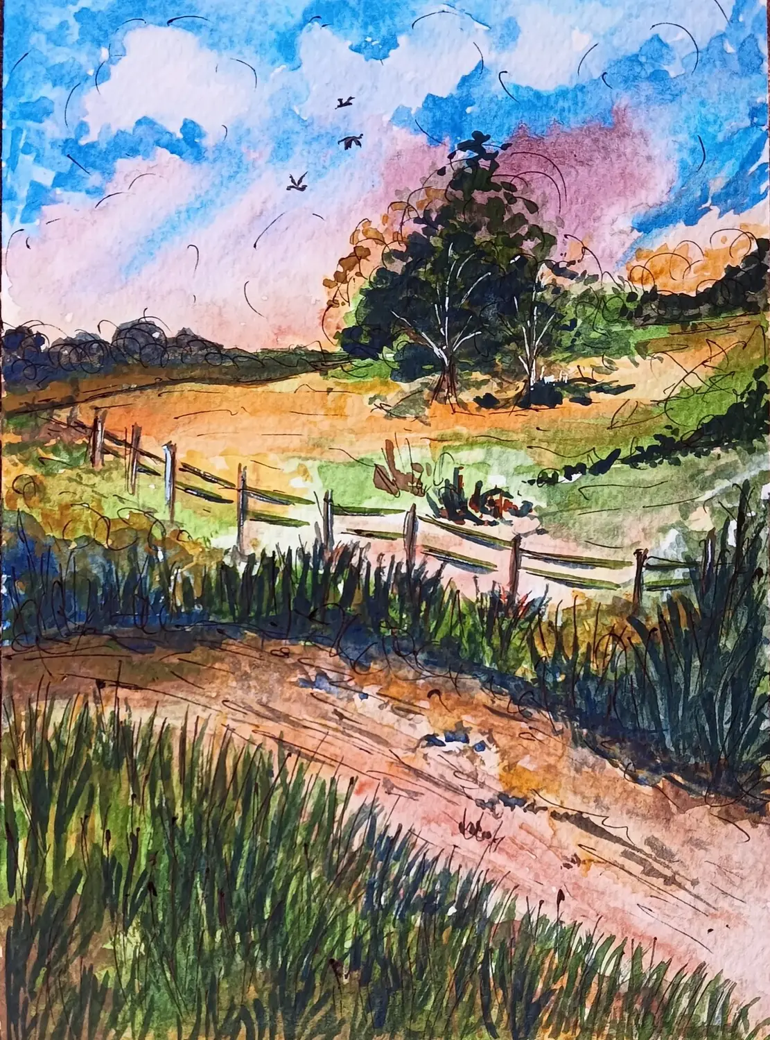 Fine art painting 1, landscapes & nature