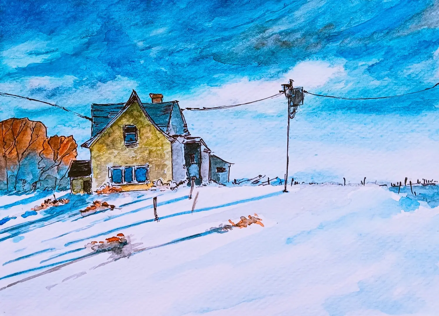 Fine art painting 2, architecture & places