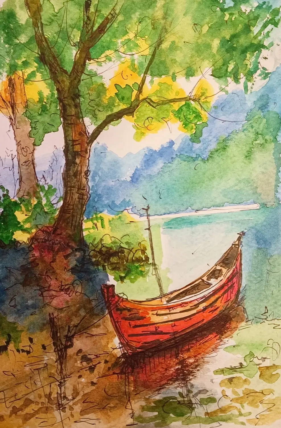 Fine art painting 22, landscapes & nature