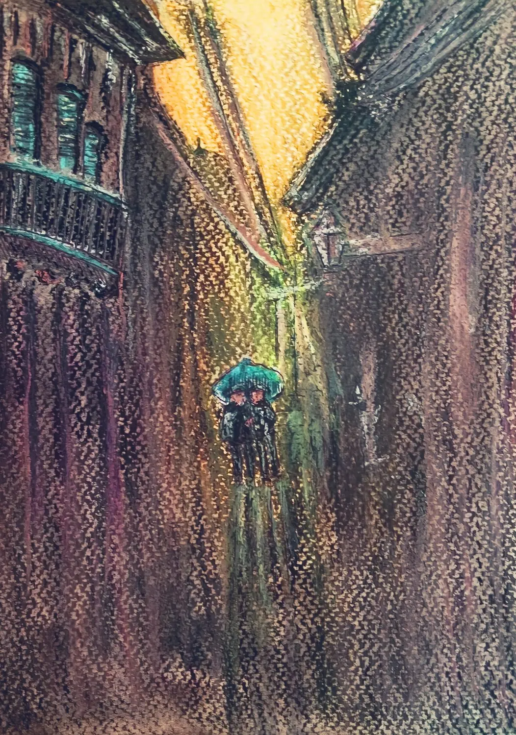 Fine art painting 38, architecture & places