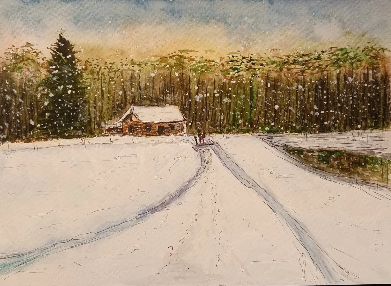 Fine art painting 43, architecture & places