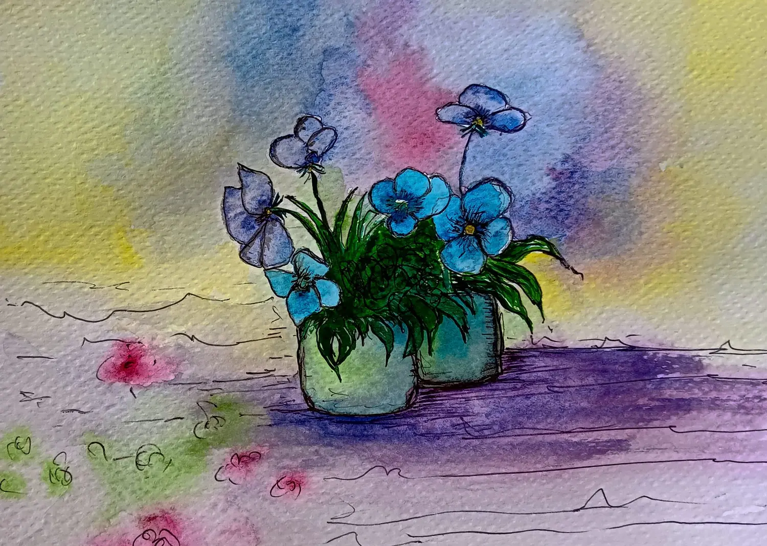 Fine art painting 57, still life & botanicals