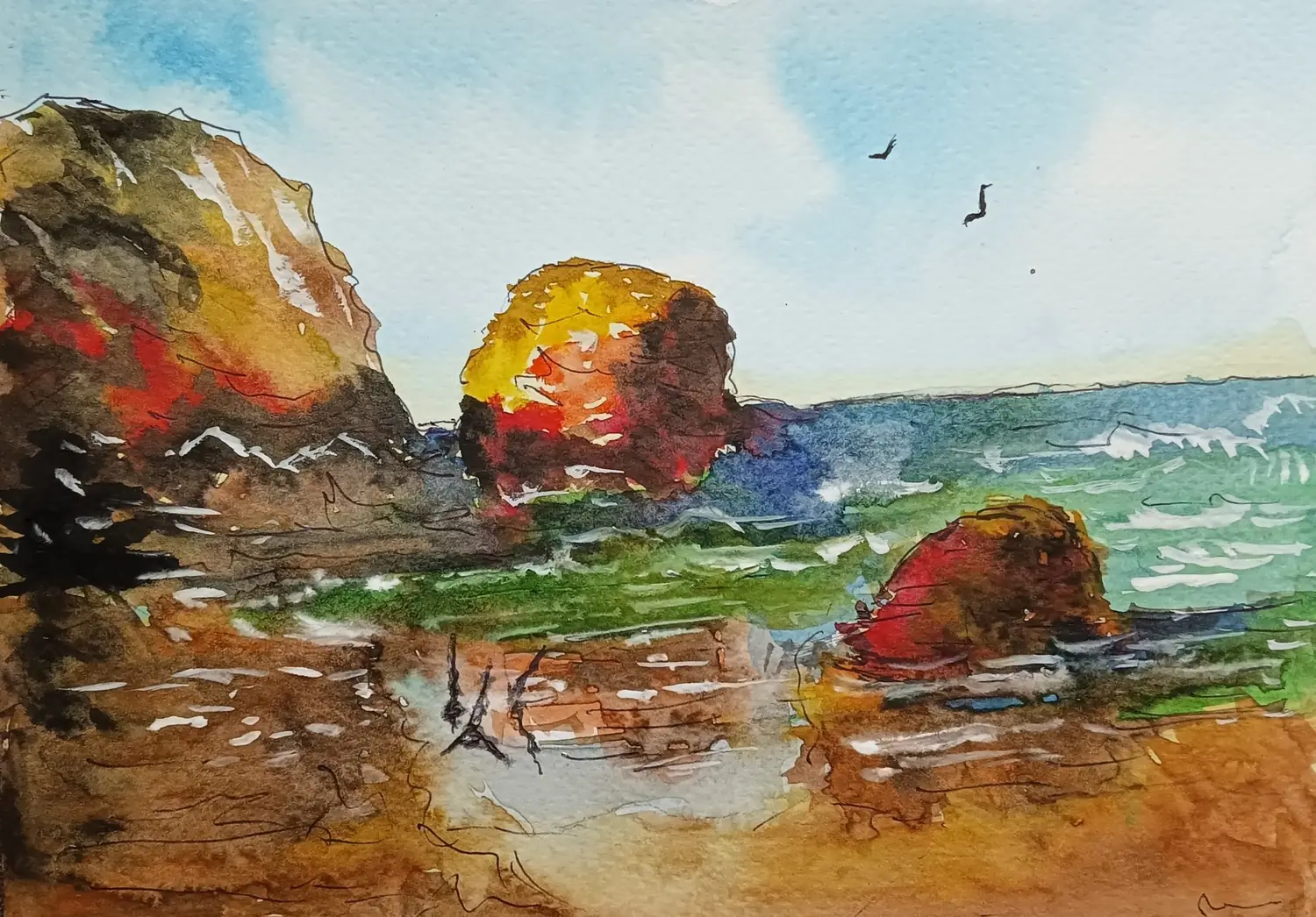 Fine art painting 58, landscapes & nature