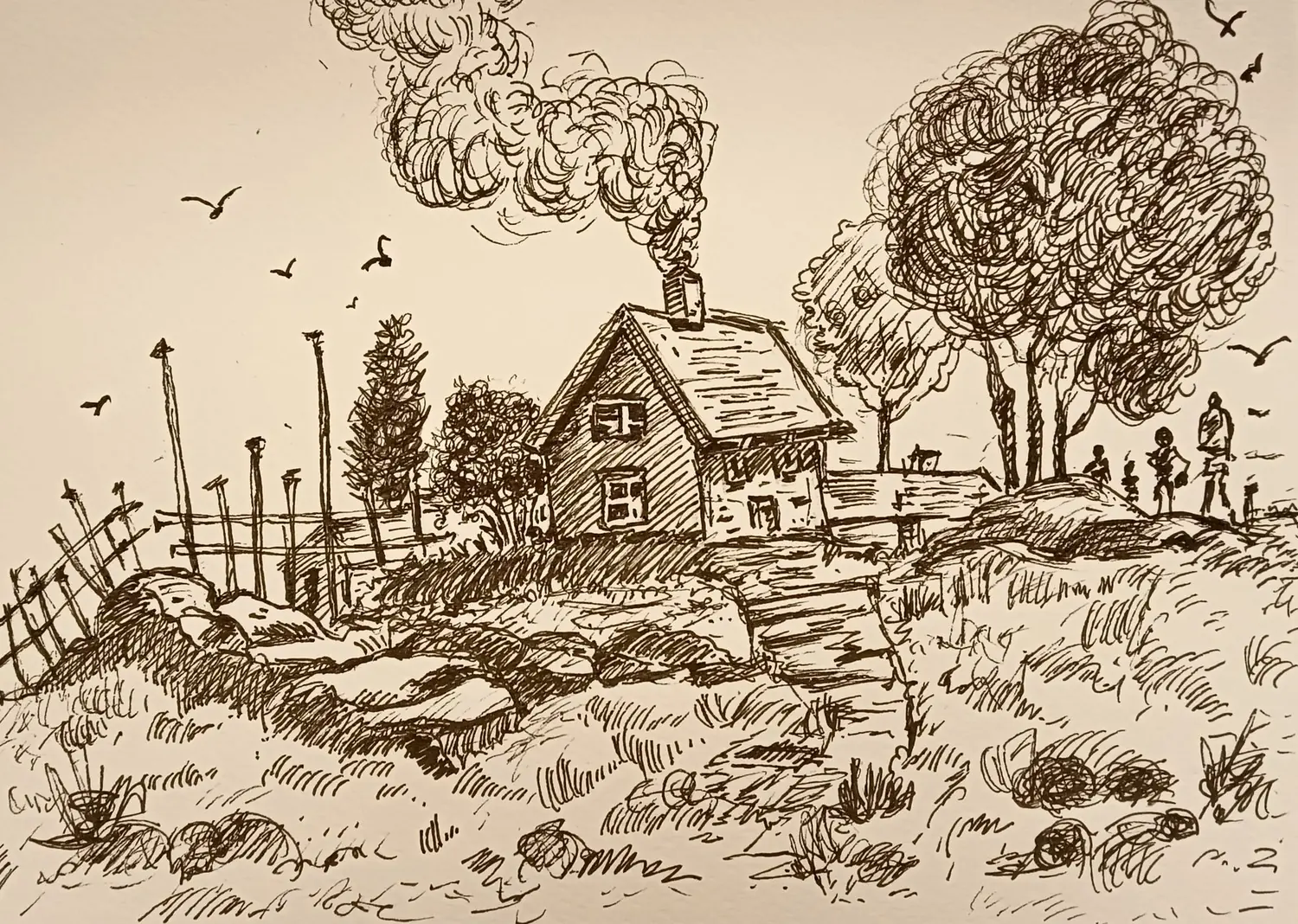 Fine art painting 59, sketches & studies