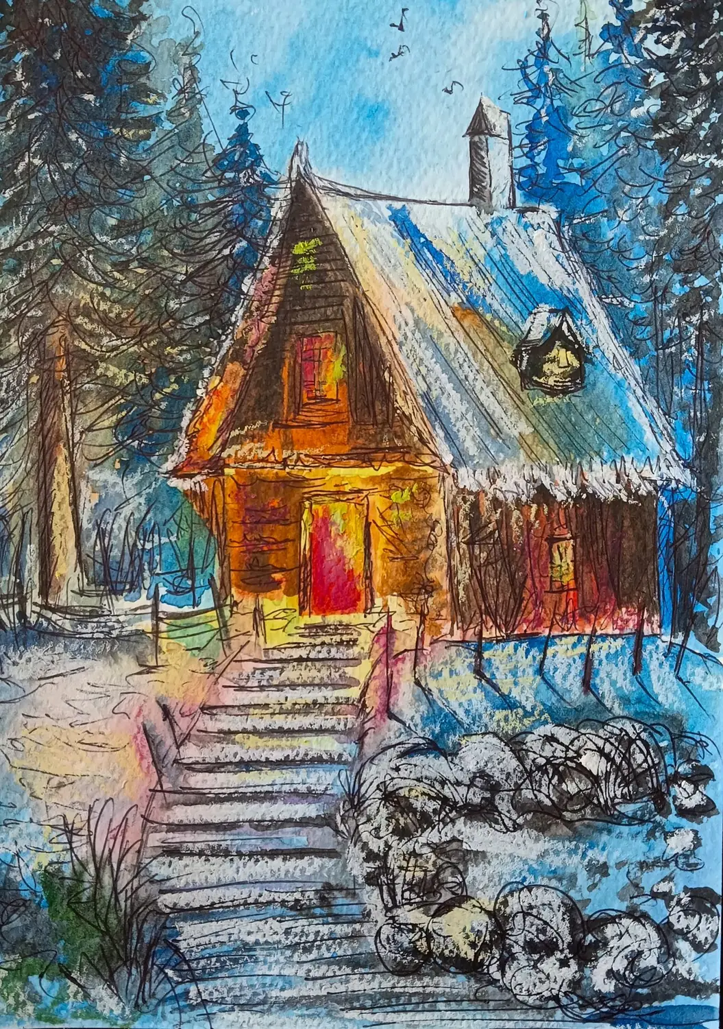 Fine art painting 61, architecture & places