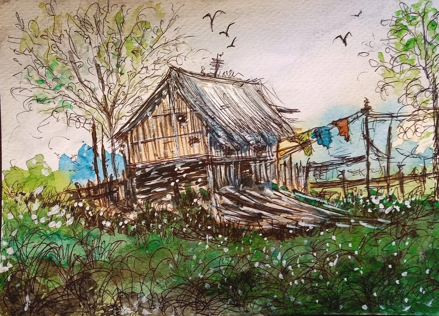 Fine art painting 74, architecture & places