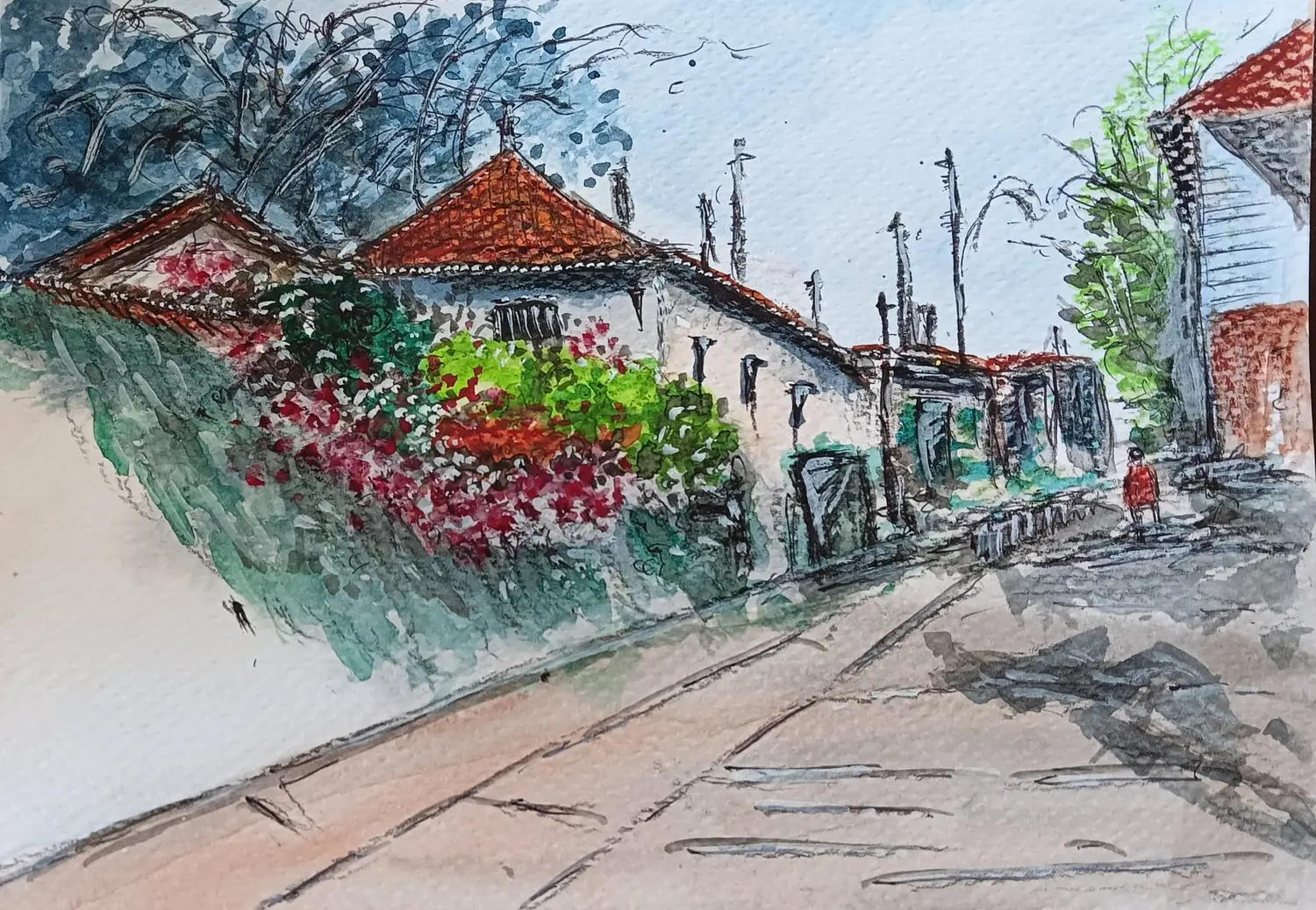 Fine art painting 85, architecture & places