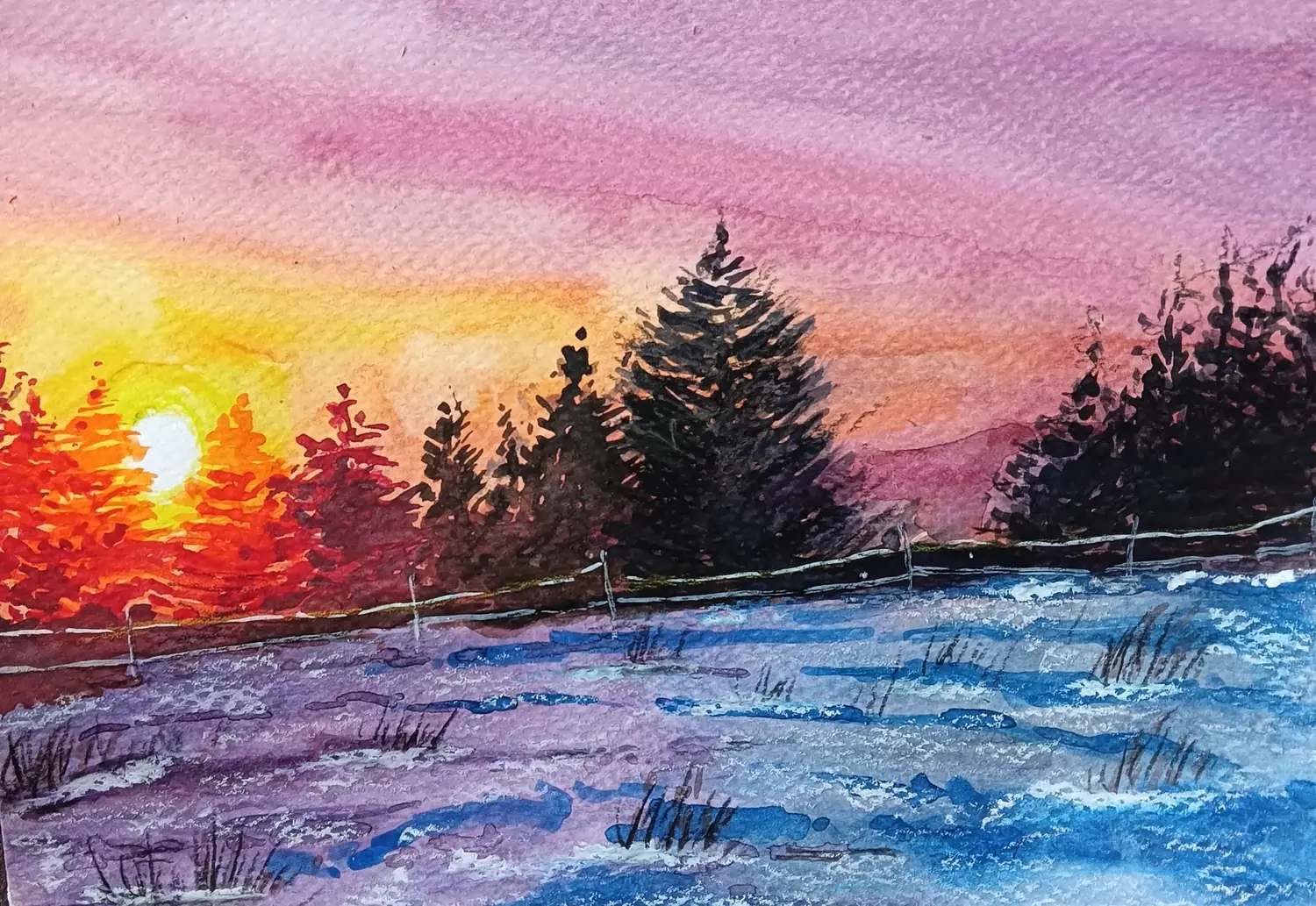 Fine art painting 86, landscapes & nature