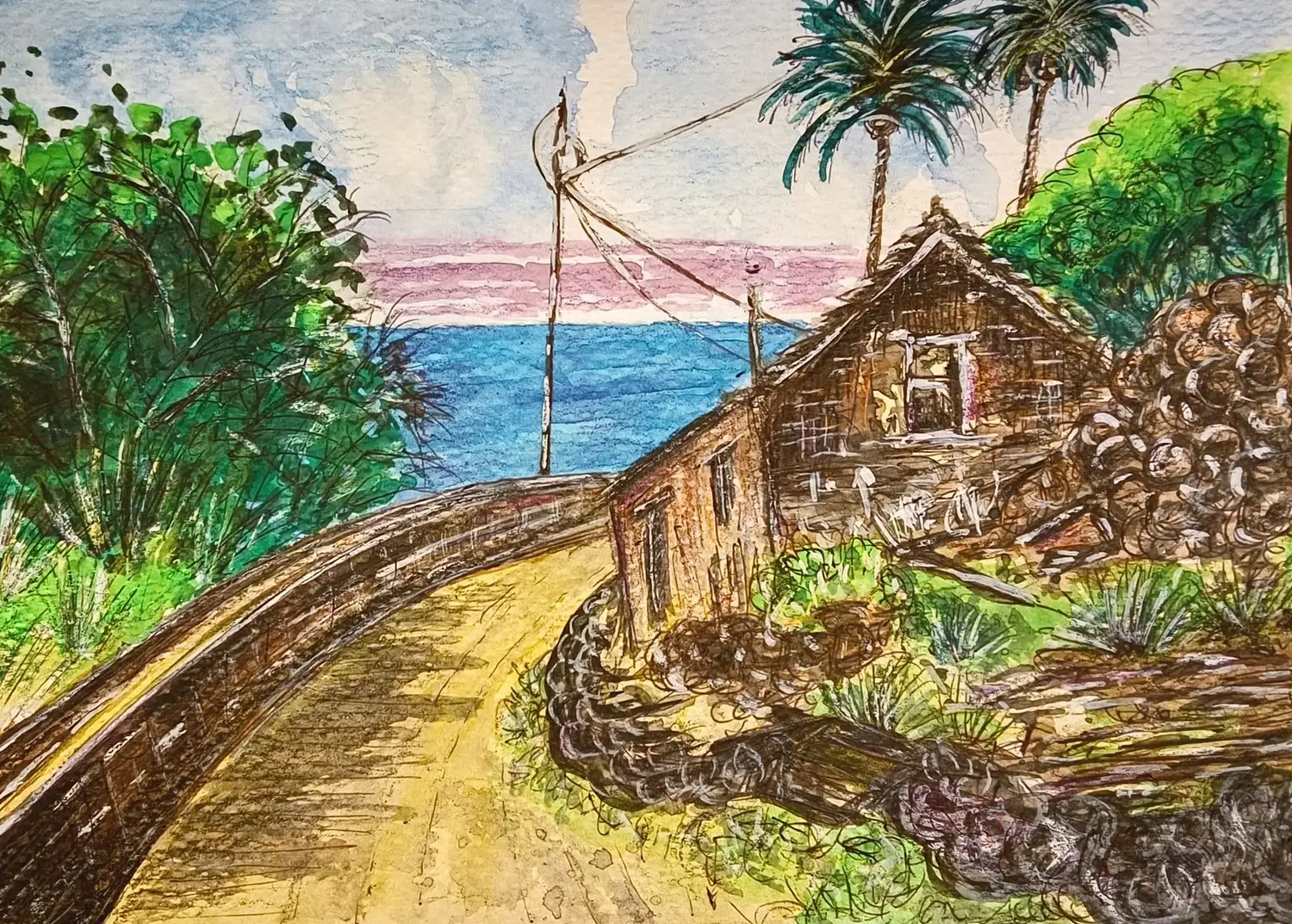 Fine art painting 87, architecture & places