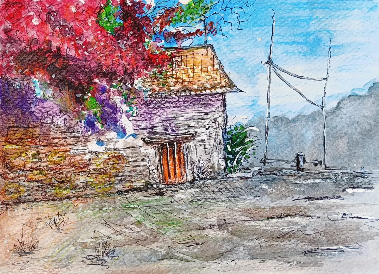 Fine art painting 89, architecture & places