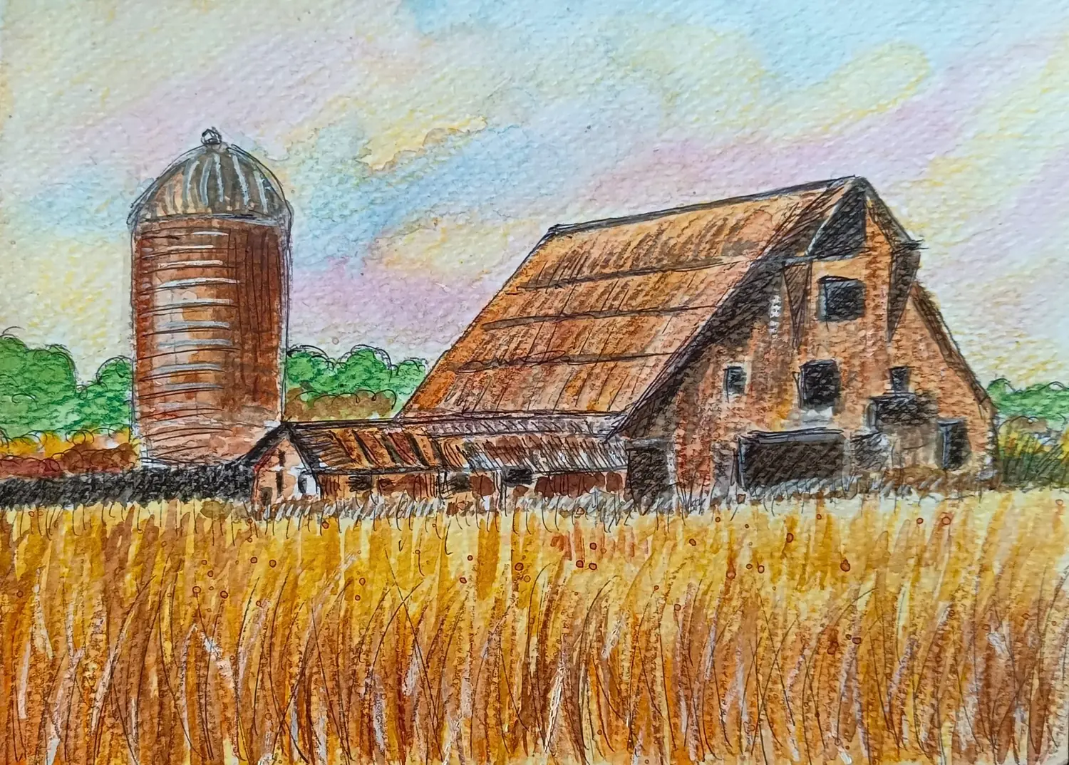 Fine art painting 91, architecture & places