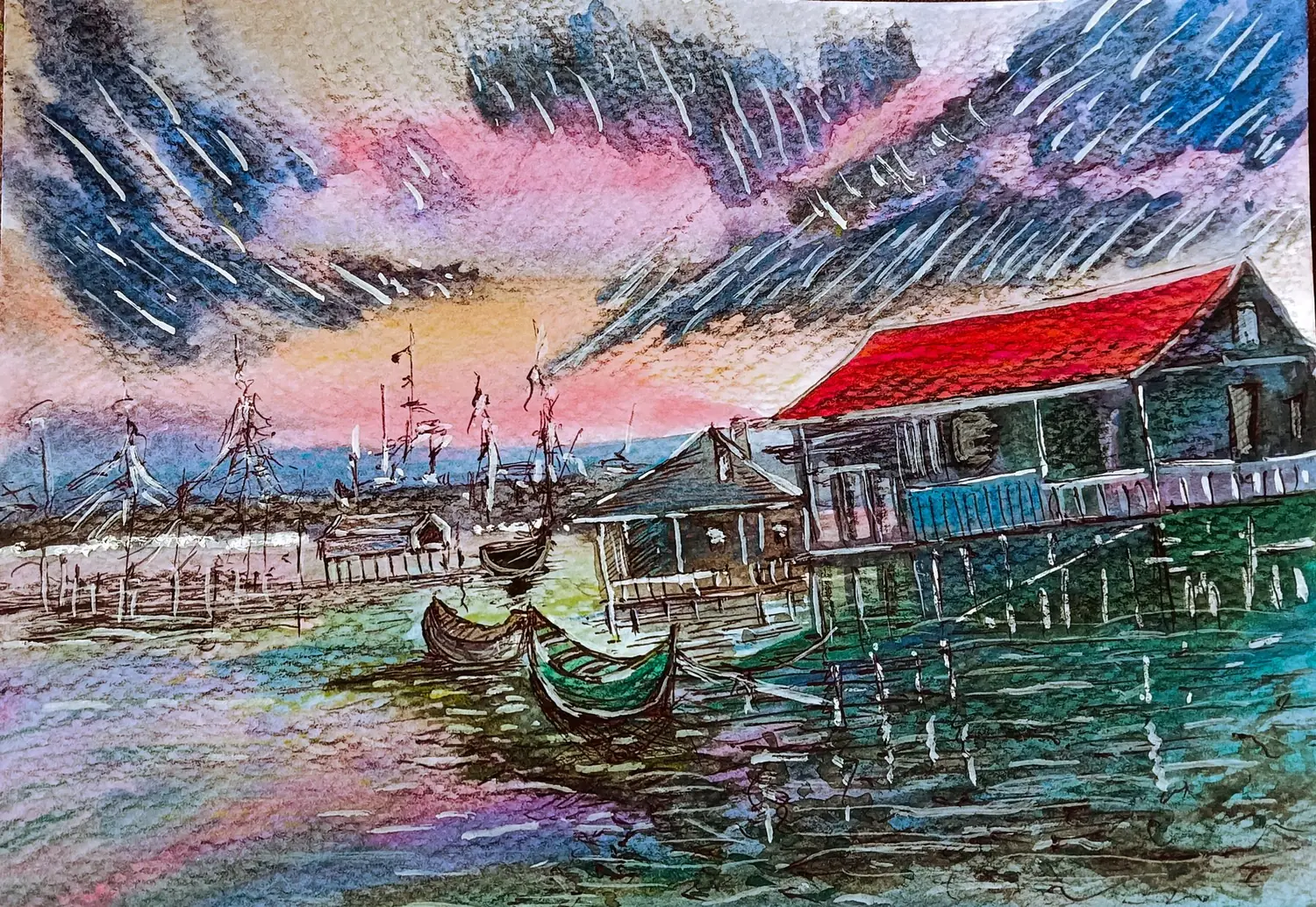 Fine art painting 93, architecture & places