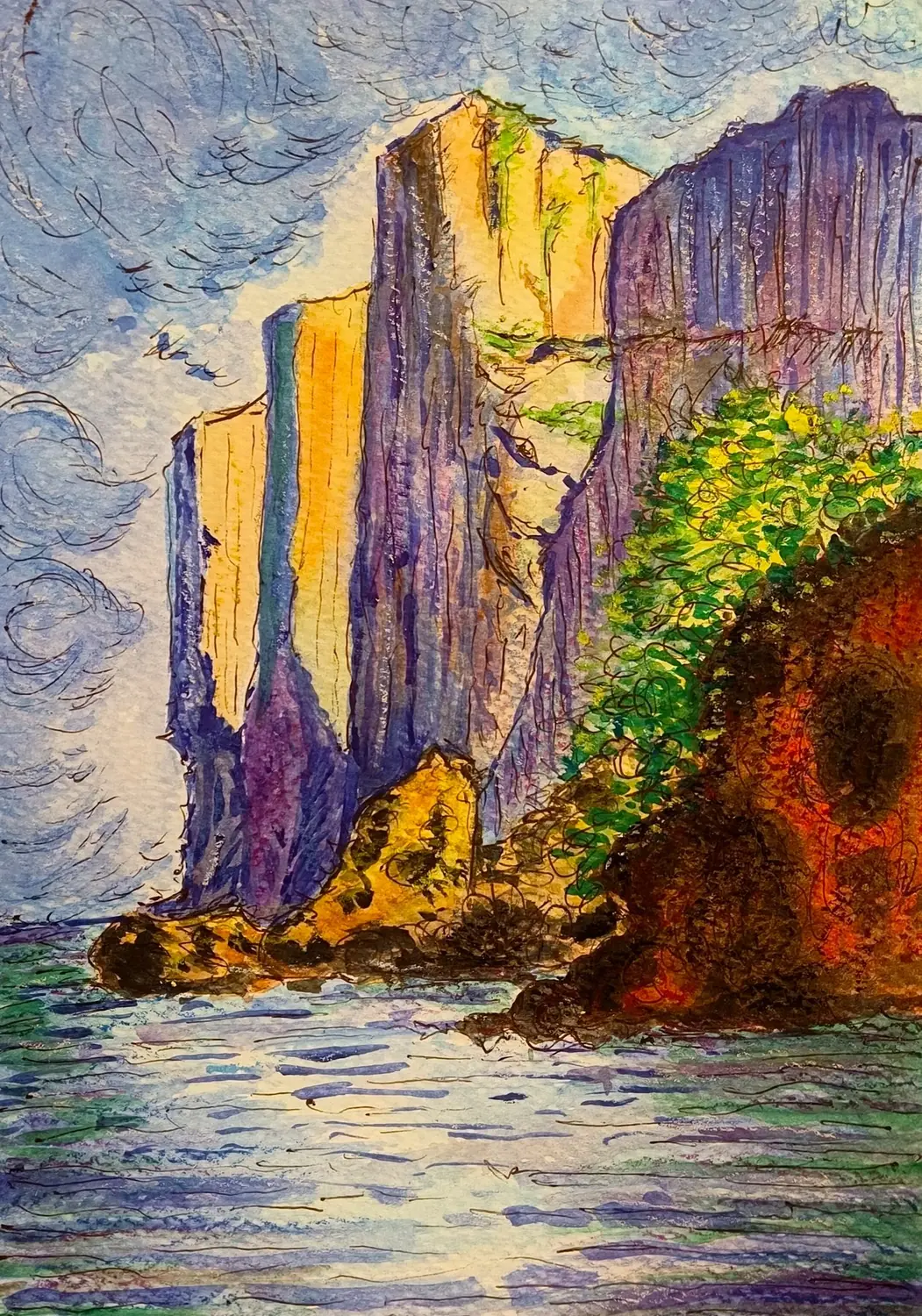 Fine art painting 94, landscapes & nature