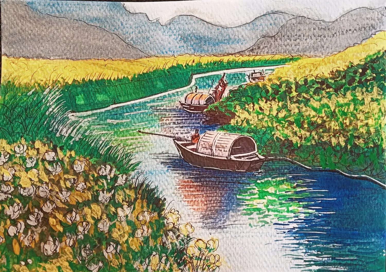 Fine art painting 110, landscapes & nature