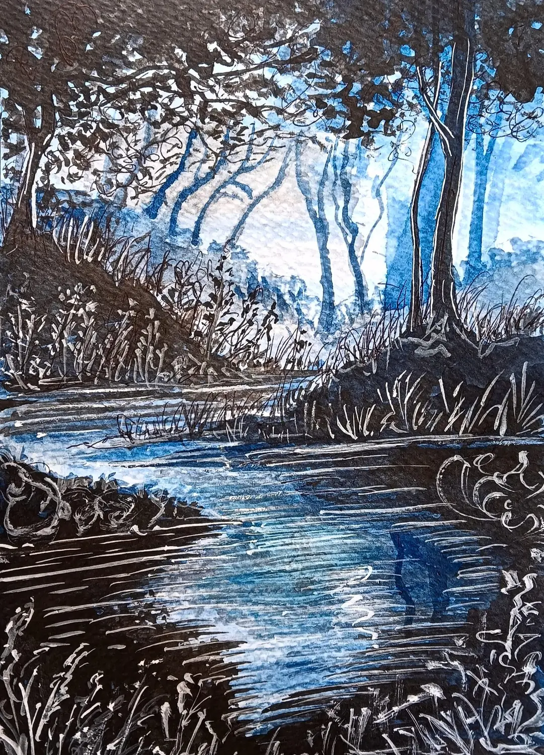 Fine art painting 118, landscapes & nature