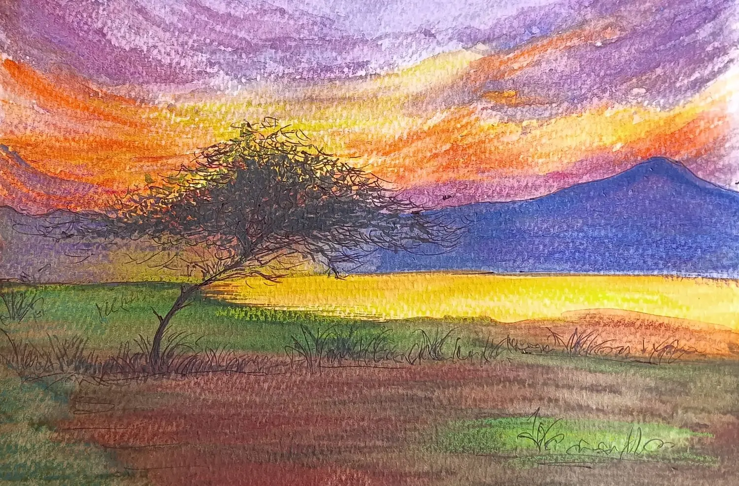 Fine art painting 119, landscapes & nature