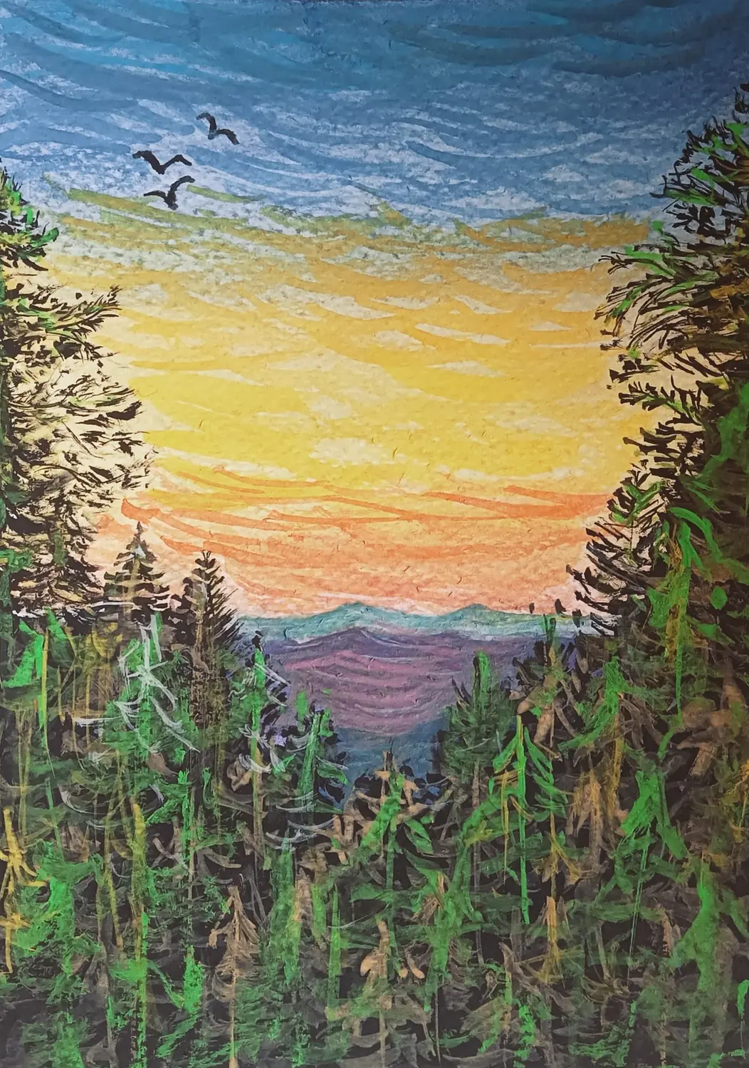 Fine art painting 128, landscapes & nature