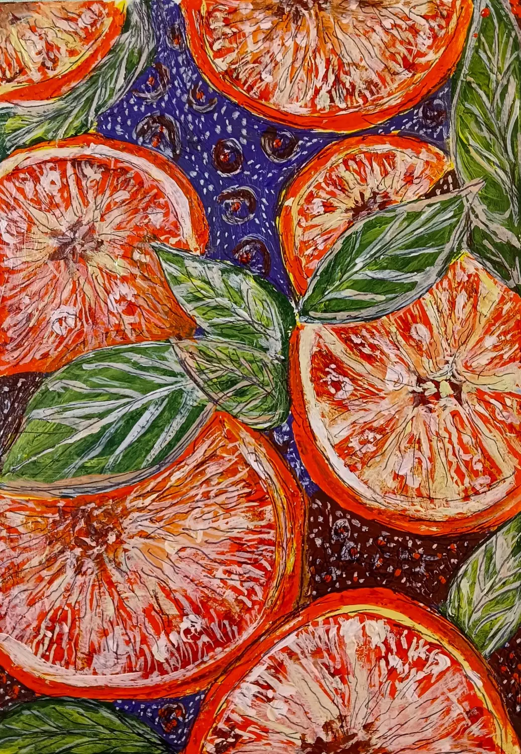Fine art painting 129, still life & botanicals