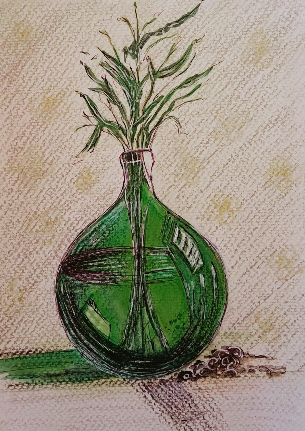 Fine art painting 130, still life & botanicals