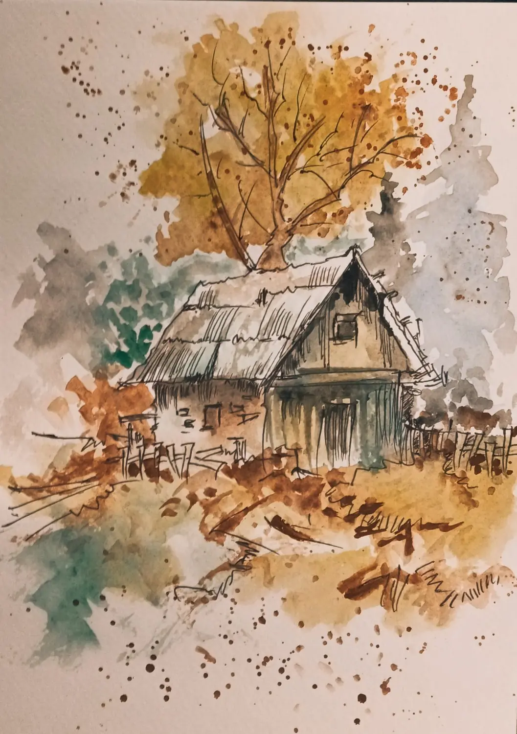 Fine art painting 132, architecture & places
