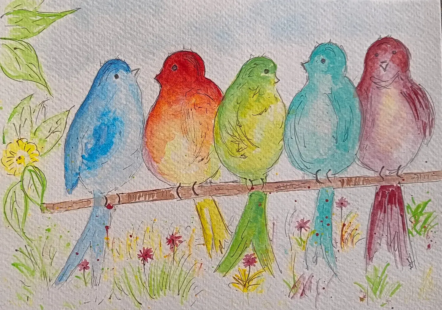 Fine art painting 135, wildlife