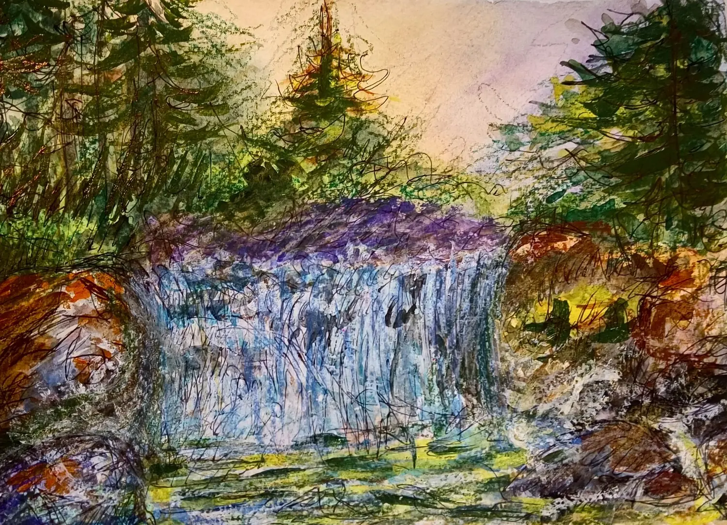Fine art painting 144, landscapes & nature