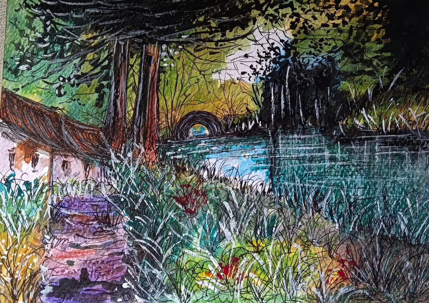 Fine art painting 152, landscapes & nature