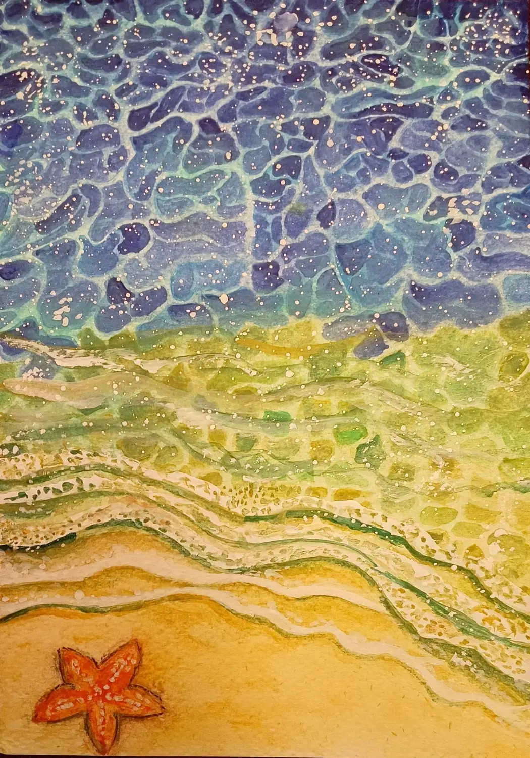 Fine art painting 156, abstract & mixed media