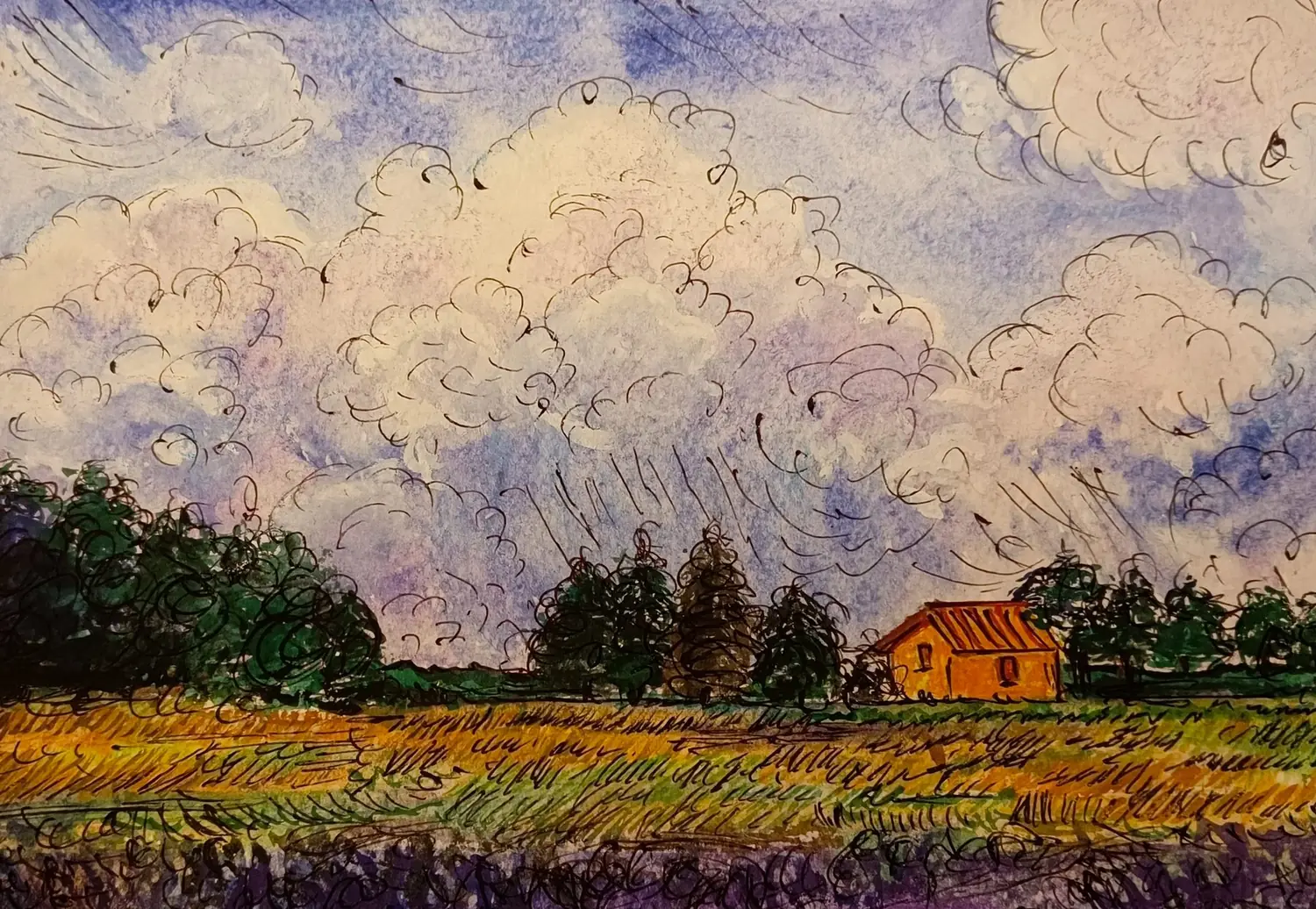 Fine art painting 159, landscapes & nature