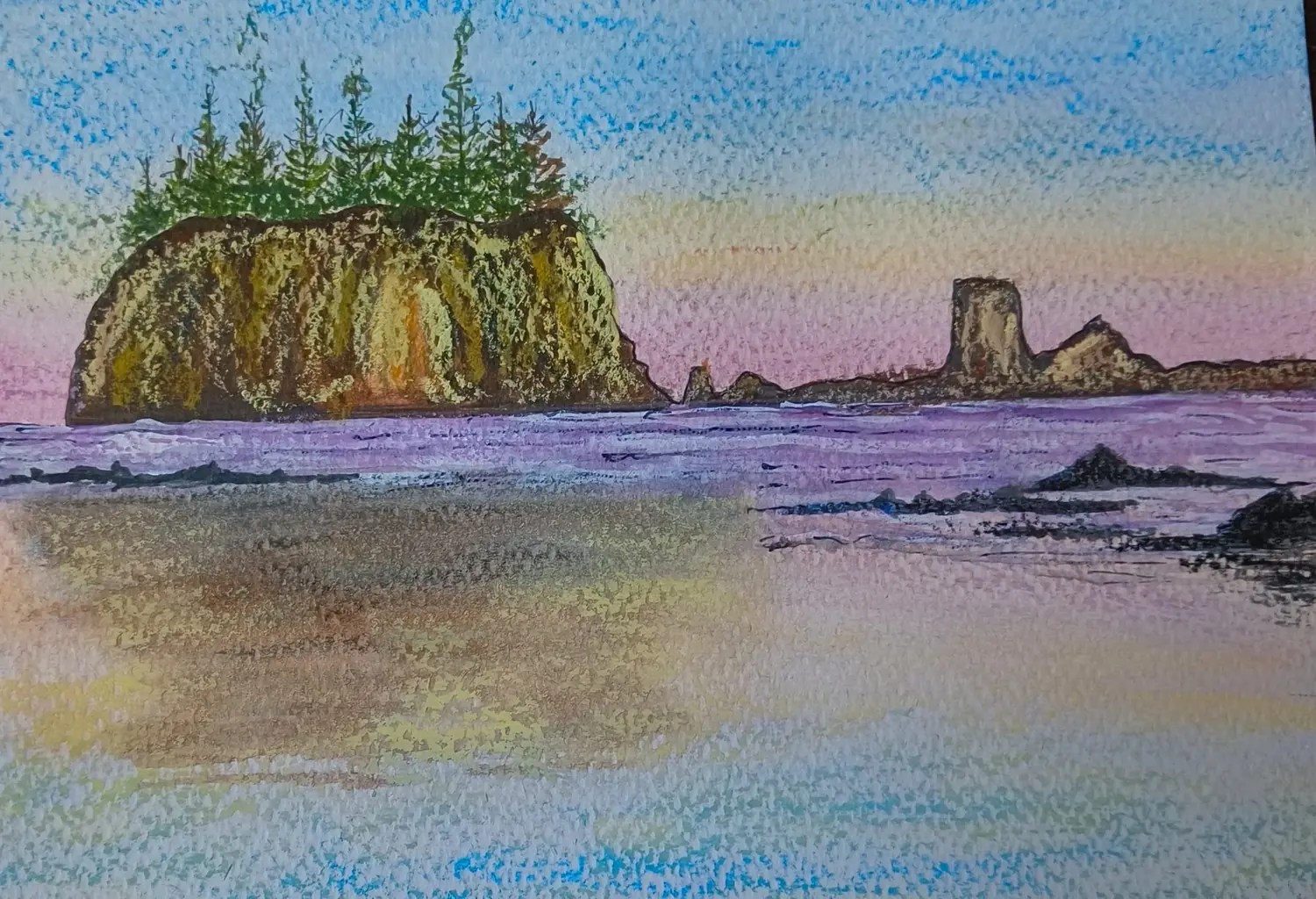 Fine art painting 170, landscapes & nature