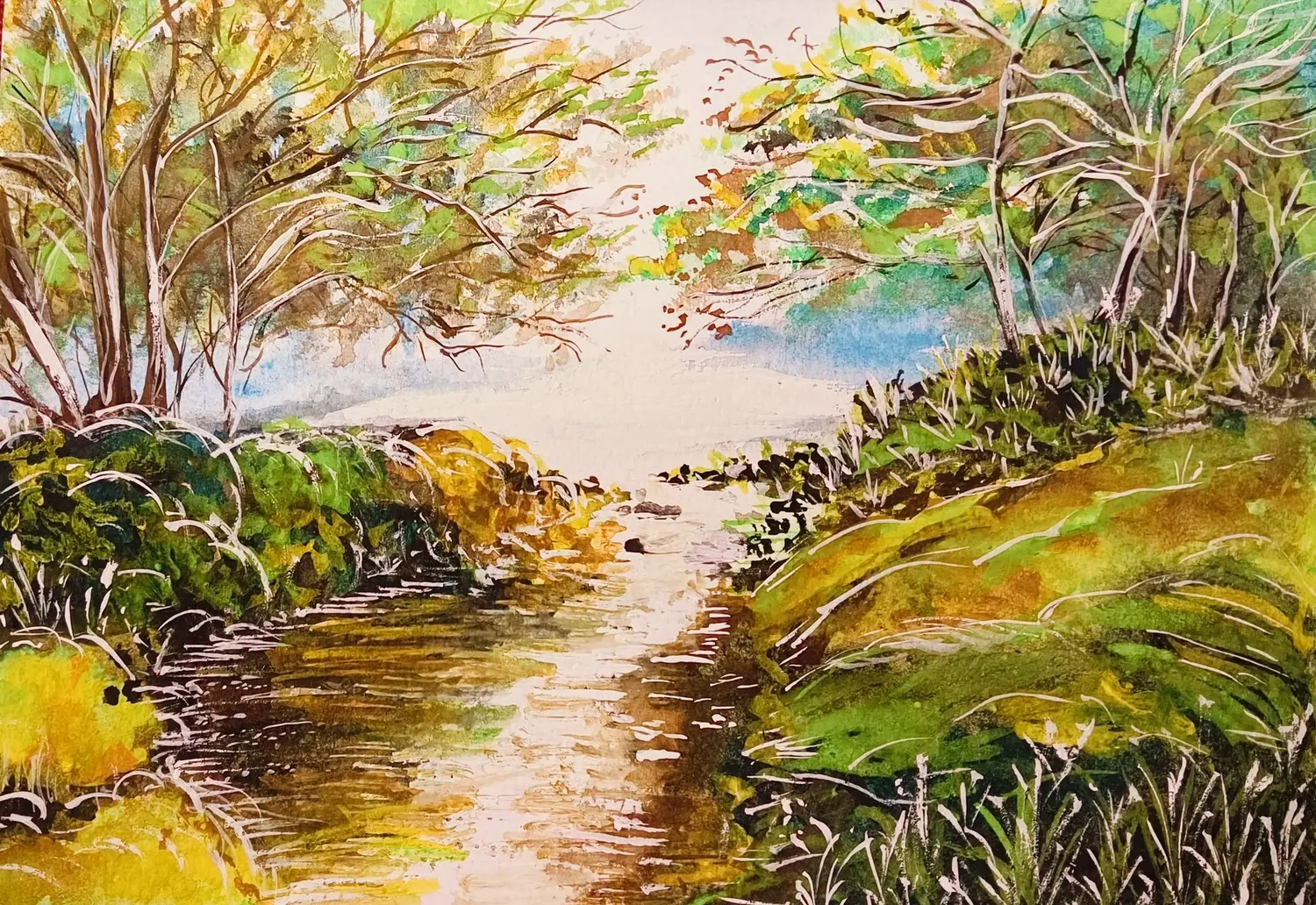 Fine art painting 172, landscapes & nature