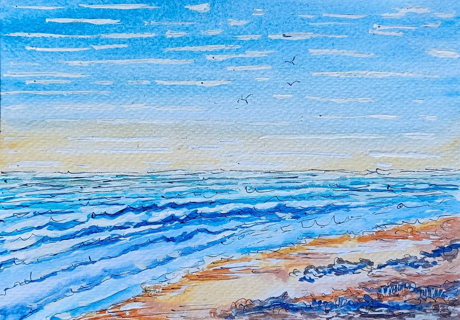 Fine art painting 180, landscapes & nature